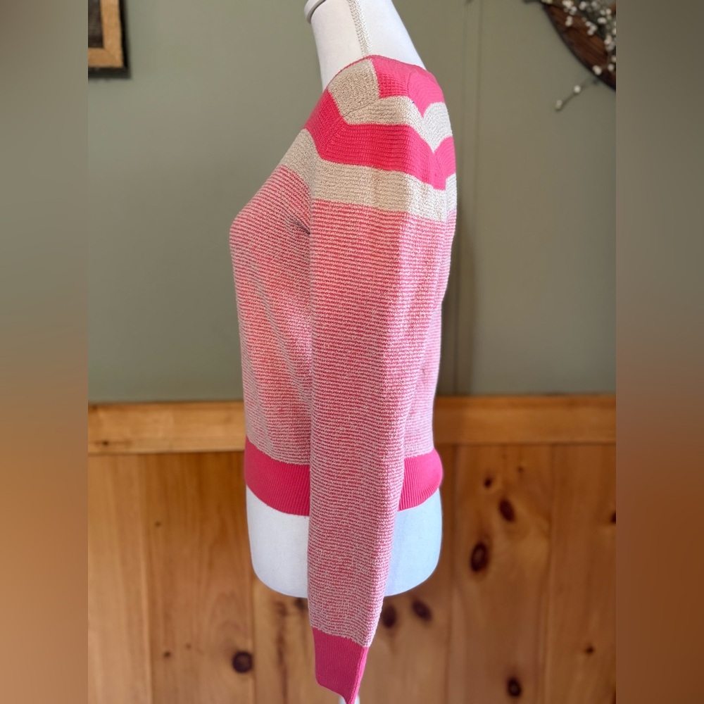 Maeve Anthropologie Paulina Stripped Sweater size X-Small - Picture 4 of 11